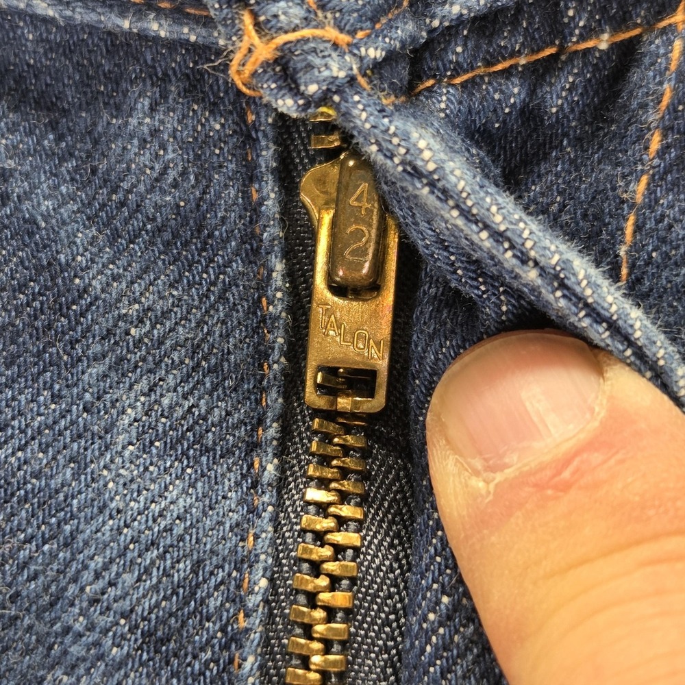 Levis 701 Jeans Womens Blue Selvedge LVC High Rise Marilyn Monroe Fits 28x32 - Picture 12 of 16